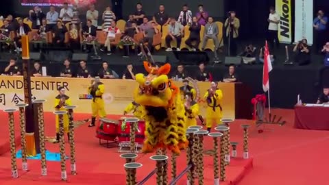 FINAL] 14th Genting World Lion Dance Championship 2023 ANLAH 2023 - Singapore Yiwei Team B