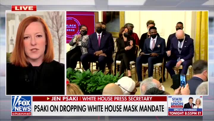 WH Press Sec. Jen Psaki discusses mask mandates