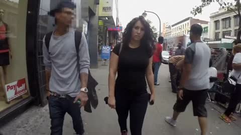 NY street harassment video actress receives threats