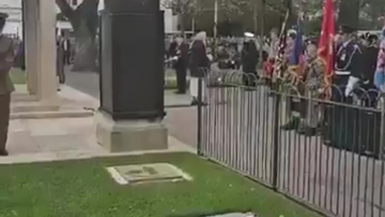 UK: At the WW1 Brighton Remembrance Service yesterday. This was the opening prayer..😳