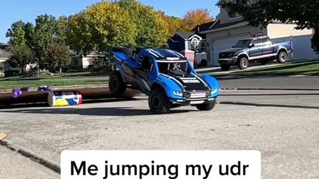 Me jumping my udr