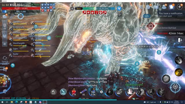 MIR4 NFT GAMES - Guild Expedition ( Demon Bull )