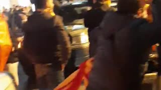 Euro2020 Celebrations on Macedonia Streets