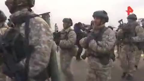 Armenian soldiers are now also in Kazakhstan.