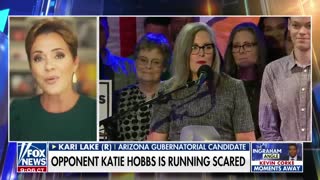 Kari Lake slams Katie Hobbs's refusal to debate