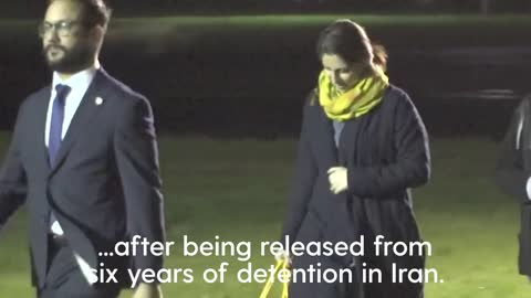 Nazanin Zaghari-Ratcliffe arrives home after six years detained in Iran