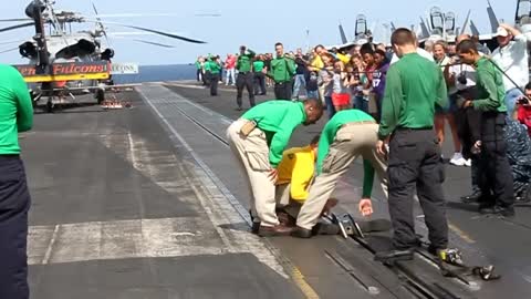 USS Abraham Lincoln Tiger Cruise _Boot Shoot_