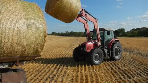 Where we get our hay for the ranch.