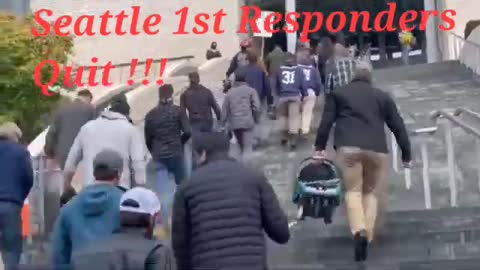 1st Responders in Seattle Literally Give Boots Back To City Over Mandate