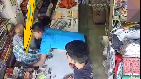 Thief Caught On Camera