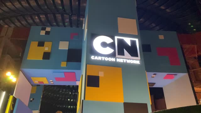 Cartoon Network street in Dubai