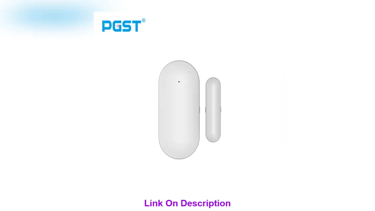 Top PGST Window Door Sensor for All 433mhz Wireless Home Alarm Security