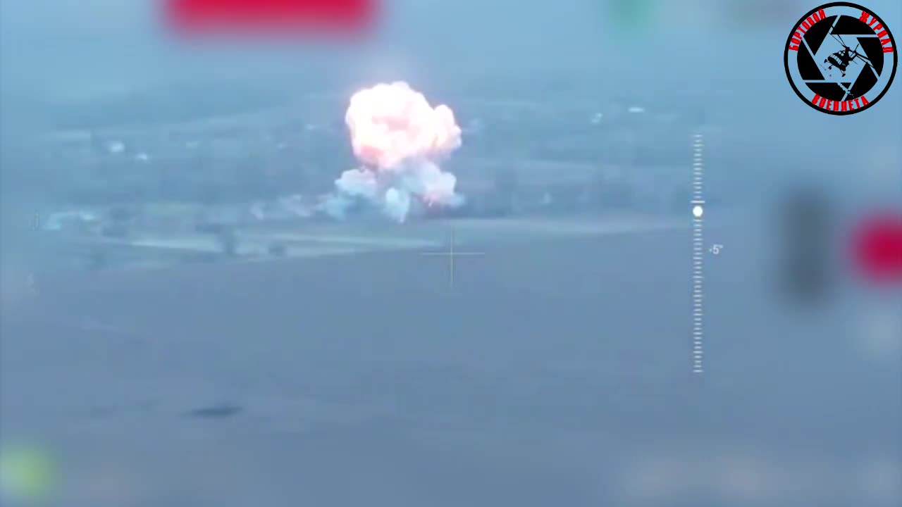 🤯🤬 Claimed to be the first footage of the Russians using a new type of