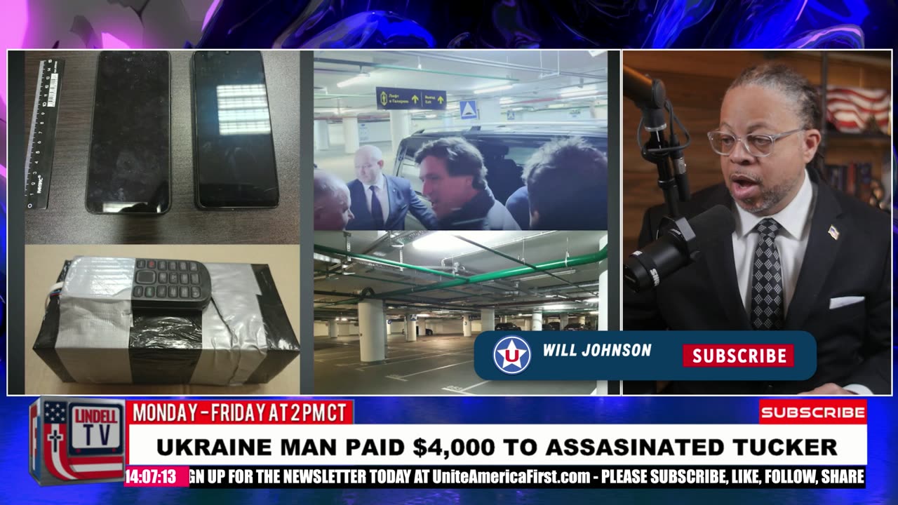 ASSASSINATION ORDER ON TUCKER BY UKRAINE