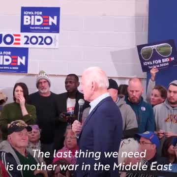 Flashback: Biden Attacks Trump Over Soleimani Strike