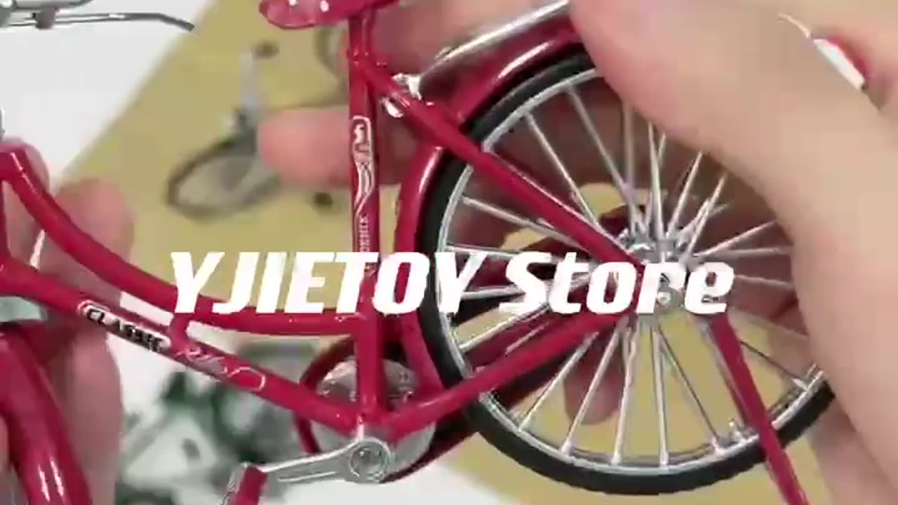 Mini Retro Model Alloy Bike