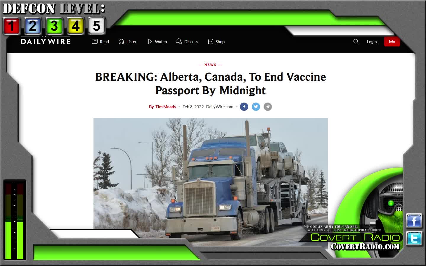 BREAKING: Alberta, Canada ENDS "VACCINE PASSPORT" MANDATE by 11:59pm TONIGHT!