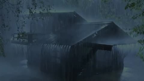 Serenity in Heavy Rain: Thunderstorms on a Corrugated Roof Part 6