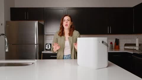 WasteReviver: Kitchen Composter with UVC Light Sanitizer