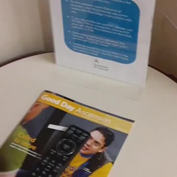 Part 4. Waiting room with cool remote