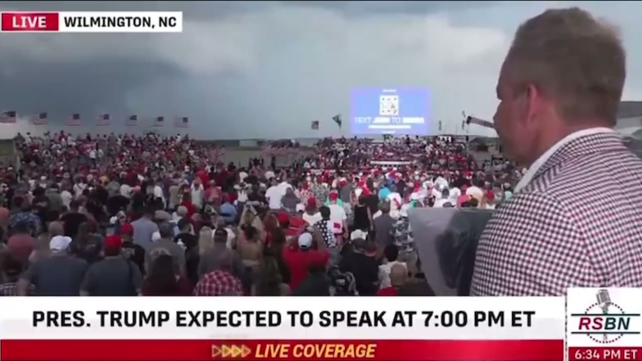 Trump Announces NC Rally Canceled Due to Severe Weather