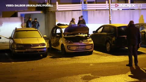 U požaru u Španskom izgorjela tri automobila