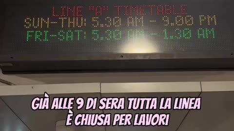 Ogni mattina un romano si sveglia… ma per fortuna c’è il treno arcobaleno 🌈