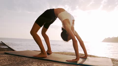 Urdhva Dhanurasana Yoga Asana