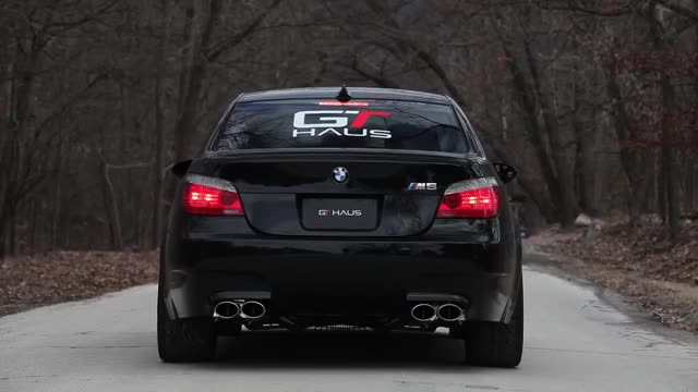 E60 BMW M5 Meisterschaft GTC Exhaust