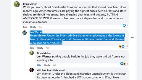 Jen Warner (Stupid People being Stupid on Facebook)
