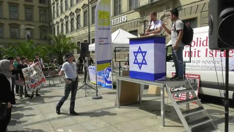 MIC.STÜ&CRZ.IL -- Diskussion mit afghanischem Moslem über den Political`IS´lam