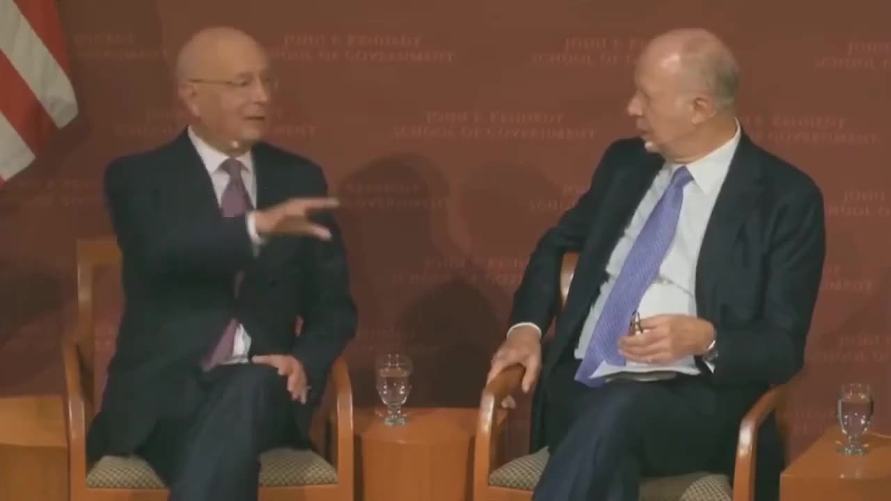 Klaus Schwab Talks 'Penetrating the Cabinets' of Countries