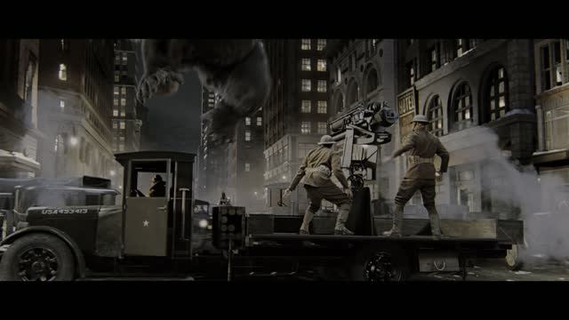 King Kong _ Christmas With Kong in Central Park in 4K HDR