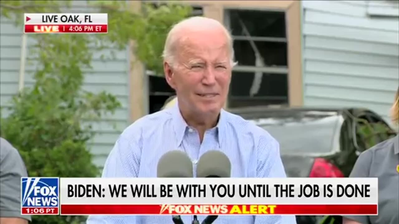 JOE BIDEN: “I haven’t had the occasion to go to East Palestine. There’s a lot going on.”