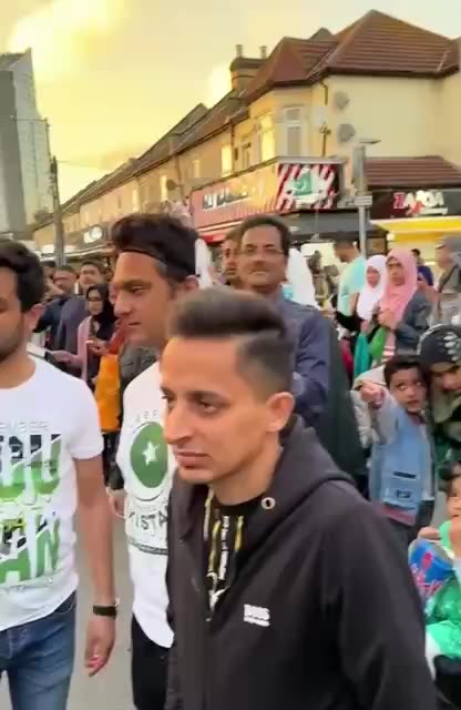 Street scene from the Pakistani city of Karachi. Only kidding, it’s England.