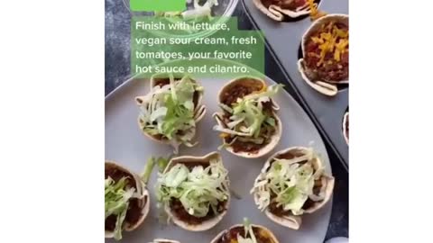 Vegan Taco Cups