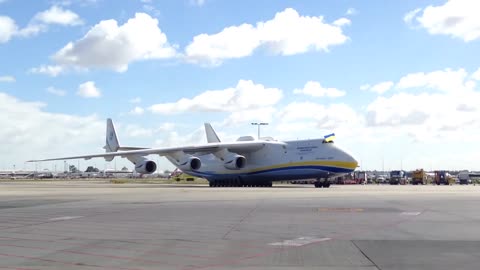 Antonov AN225 very first Perth (YPPH) arrival 15/05/2016