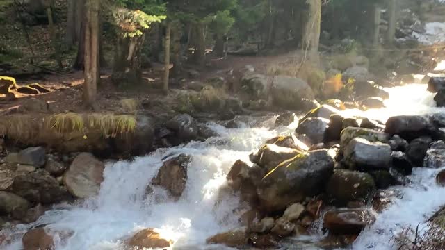 Rivers in the mountains