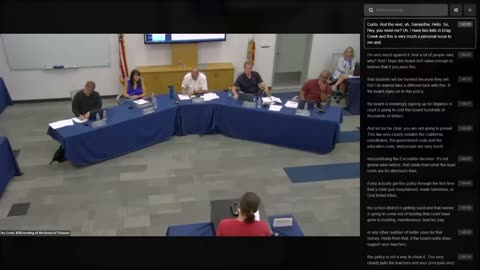 Parent attacks board shouting they dont know legal issues