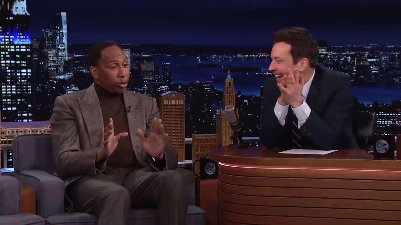 Stephen A. Smith Gets Emotional Talking About the Knicks | The Tonight Show Starring Jimmy Fallon