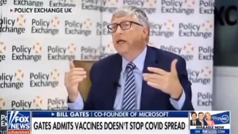 "We need a new way of doing the vaccines" Bill Gates