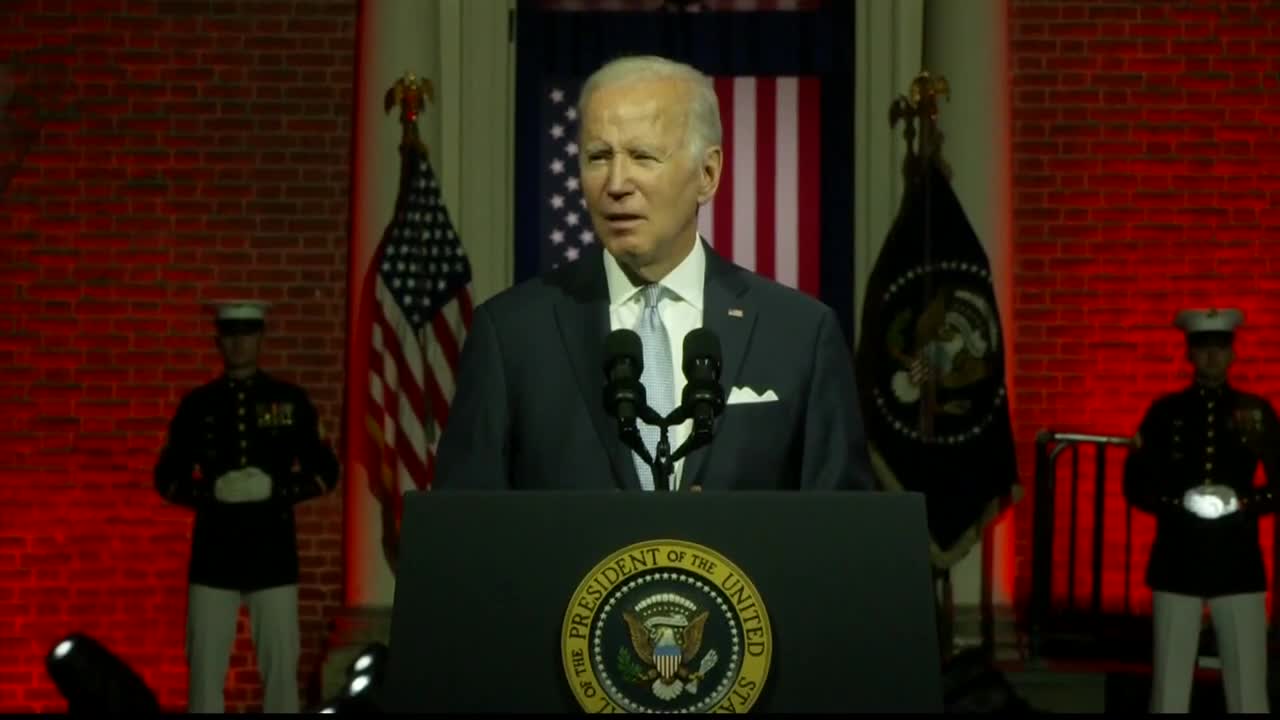 Biden calls on America to protect democracy in speech • 11Alive