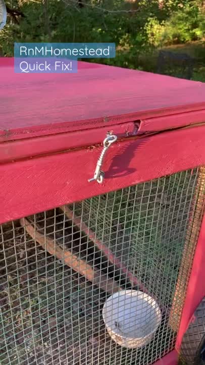 Fix a loose screw with just a stick! RnMHomestead Quick Fix 1