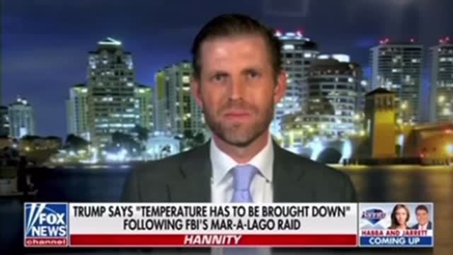 Eric Trump Has The TAPES + They WILL Be Released! Mar A Lago Fbi Raid Videos