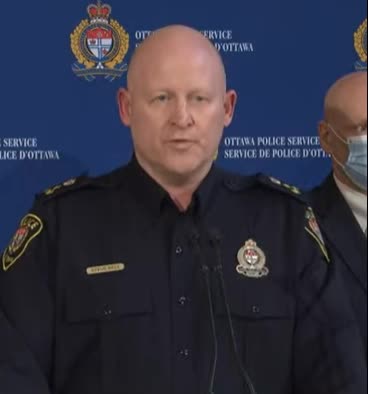 Ottawa Freedom Convoy Feb 19, 2022 3:55pm EST Police Q&A