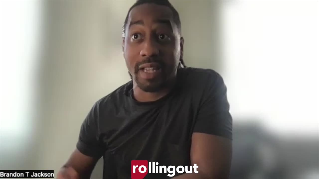 Brandon T Jackson discusses pivot to comedy during strike
