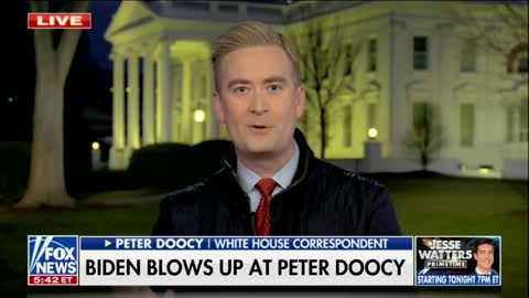 Peter Doocy Responds To Biden's "Stupid Son Of A B***" Comment