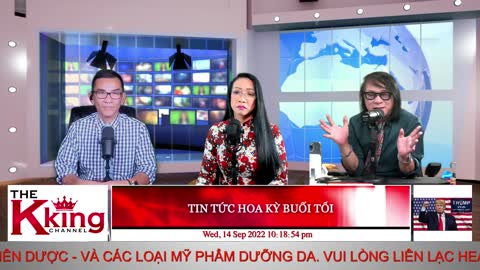 TIN TỨC HOA KỲ BUỔI TỐI - 09/14/2022 - The KING Channel