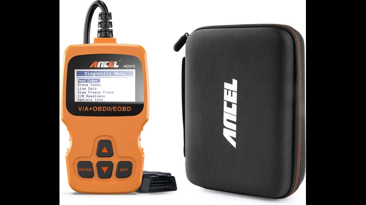 Review: ANCEL AD310 Classic Enhanced Universal OBD II Scanner Car Engine Fault Code Reader CAN...