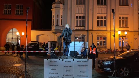 Greifswald: Eröffnung Kundgebung 07-02-2022